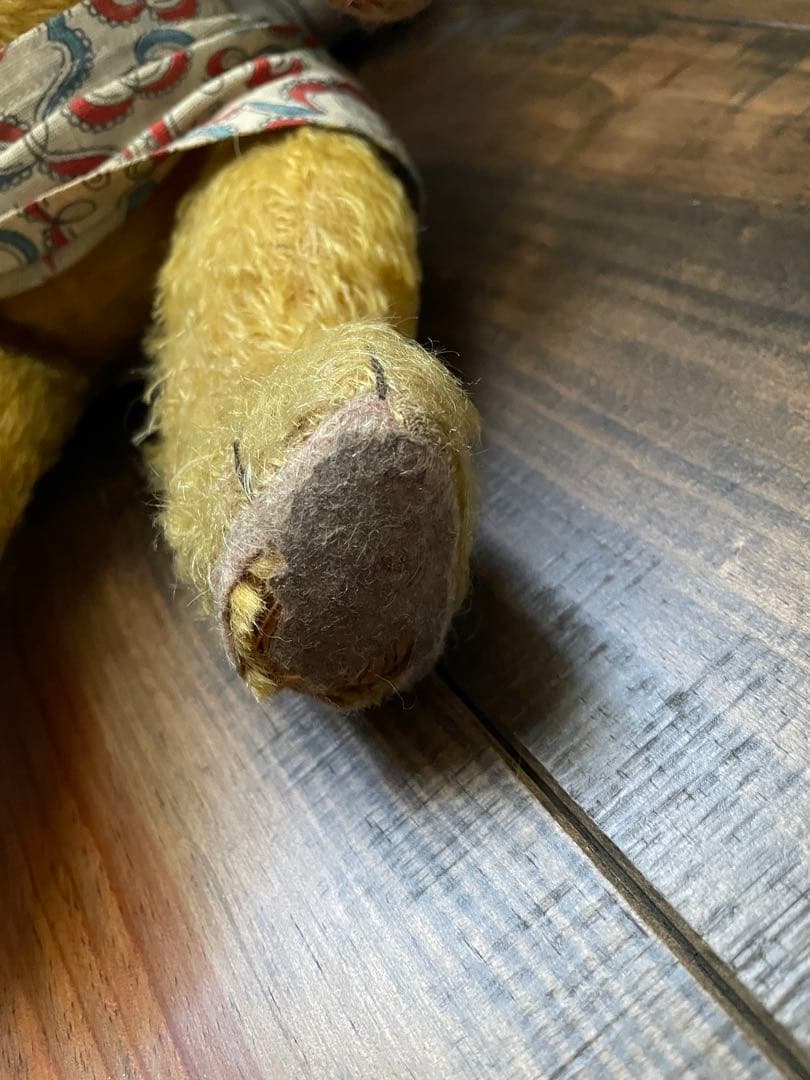 ˚✧₊⁎断捨離SALE品⁎⁺˳✧༚ アンティークテディベアちゃん♡ボロベアさん