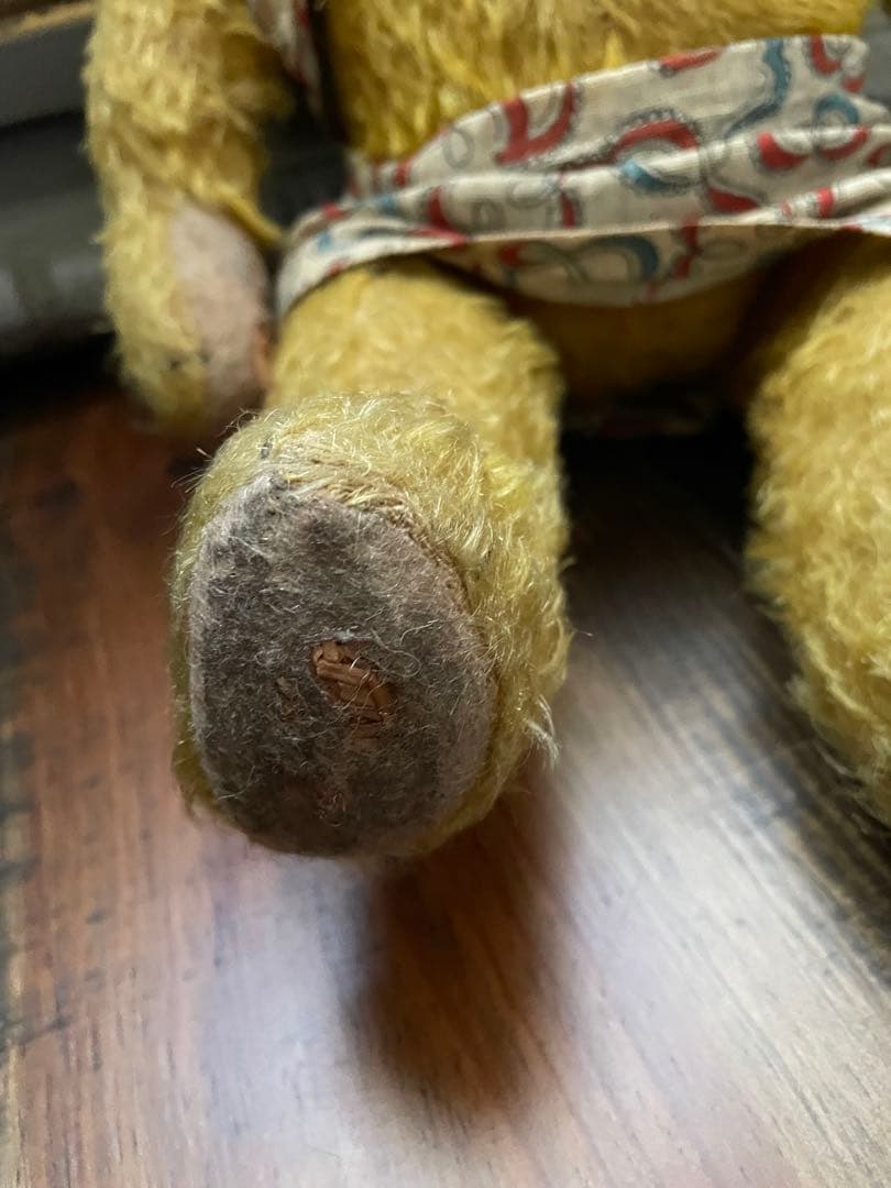 ˚✧₊⁎断捨離SALE品⁎⁺˳✧༚ アンティークテディベアちゃん♡ボロベアさん