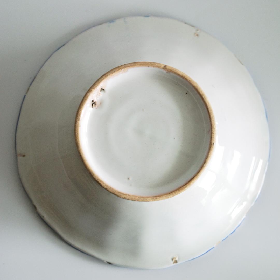 ムスティエ釉 小花柄のサラダボウル