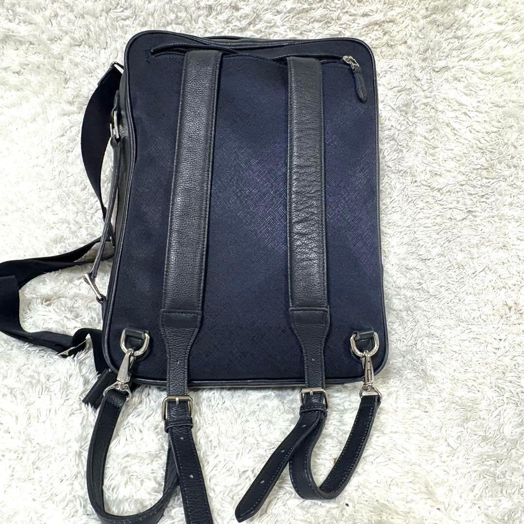 ペッレモルビダ　3way ビジネスバッグ　リュック　ブリーフケース　レザー