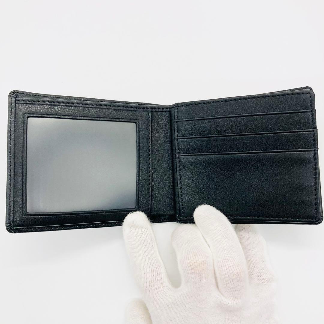 Vivienne Westwood オーブロゴ 札入れ　二つ折り財布　ブラック