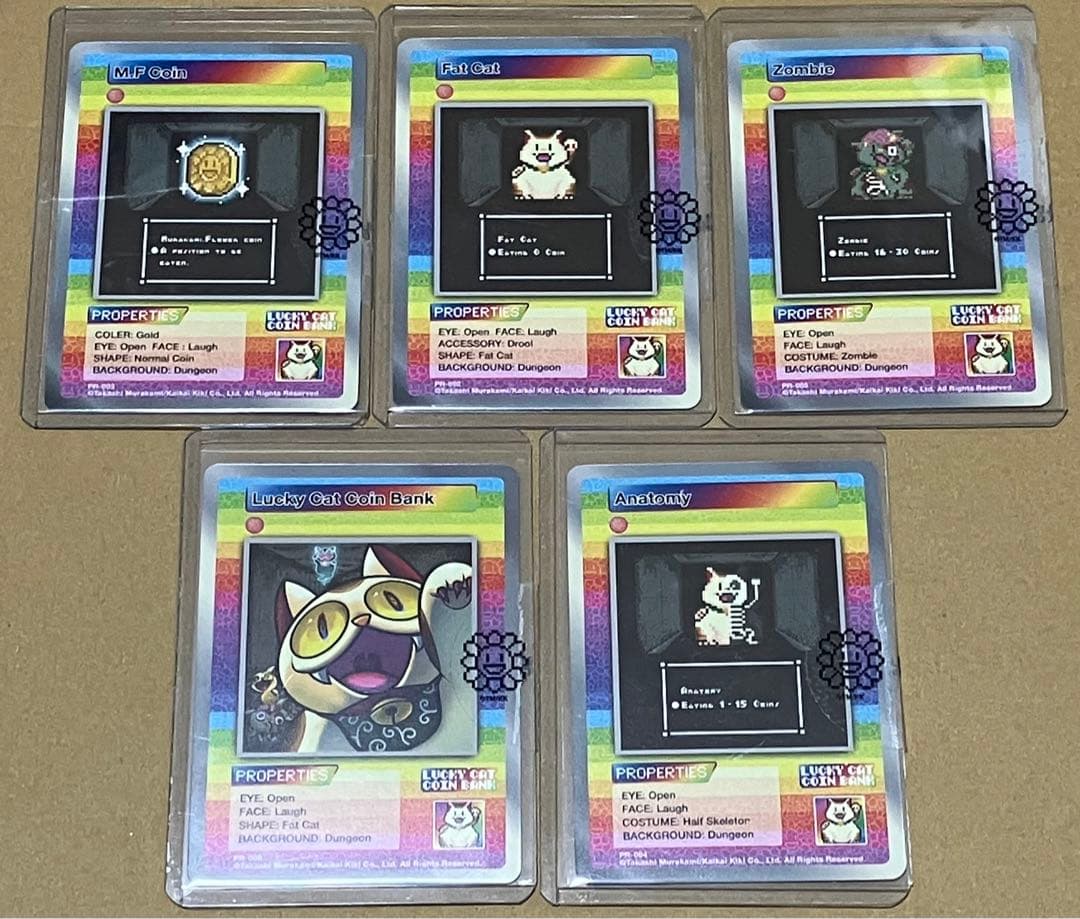 MURAKAMI.FLOWERS takashi murakami プロモ 5枚