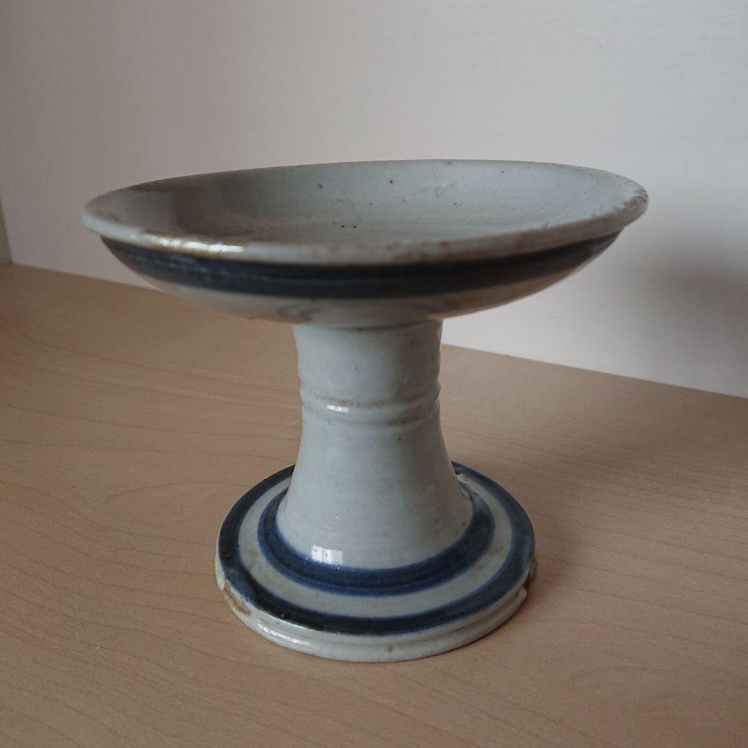 高杯　高月　高台皿　古伊万里　染付