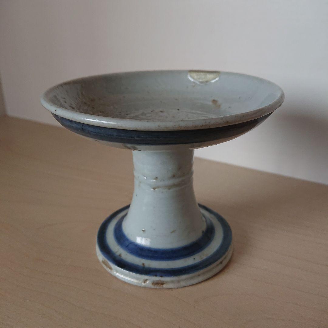 高杯　高月　高台皿　古伊万里　染付