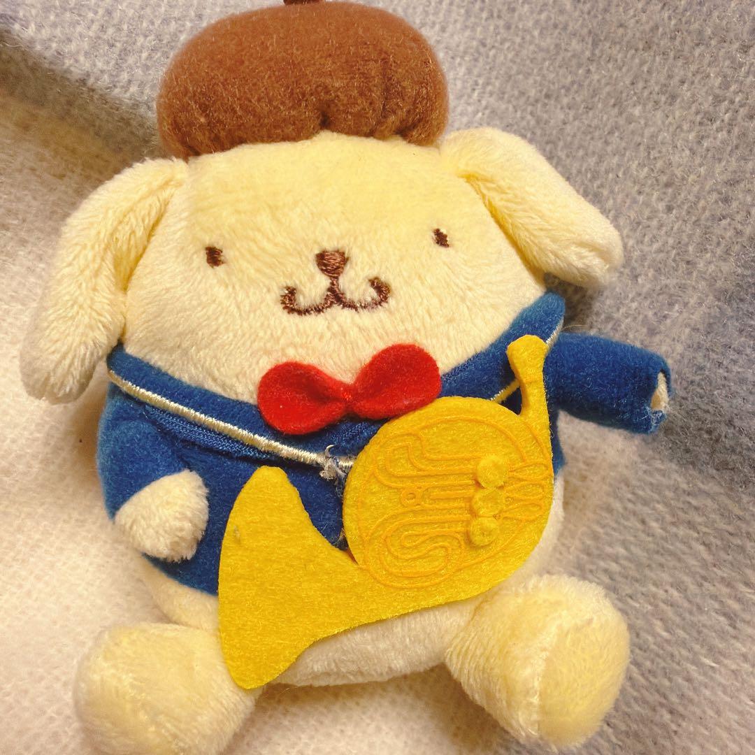 ポムポムプリン　マスコット　楽器