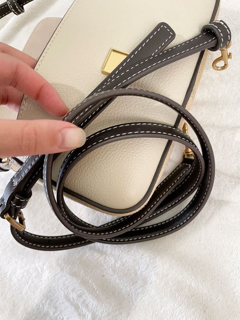 TORY BURCH ベージュ ハンドバッグ 新品タグ付き