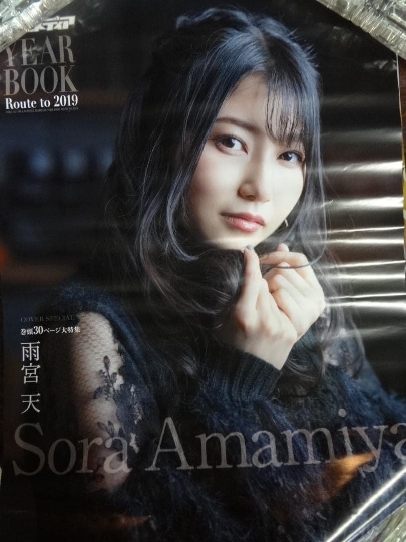 雨宮天　・アニメディア　　入手困難非売品B２サイズポスター