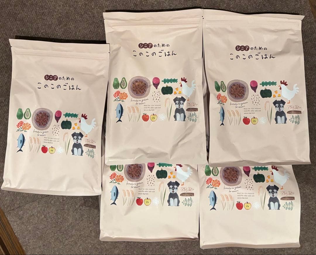 シニアのための　このこのごはん