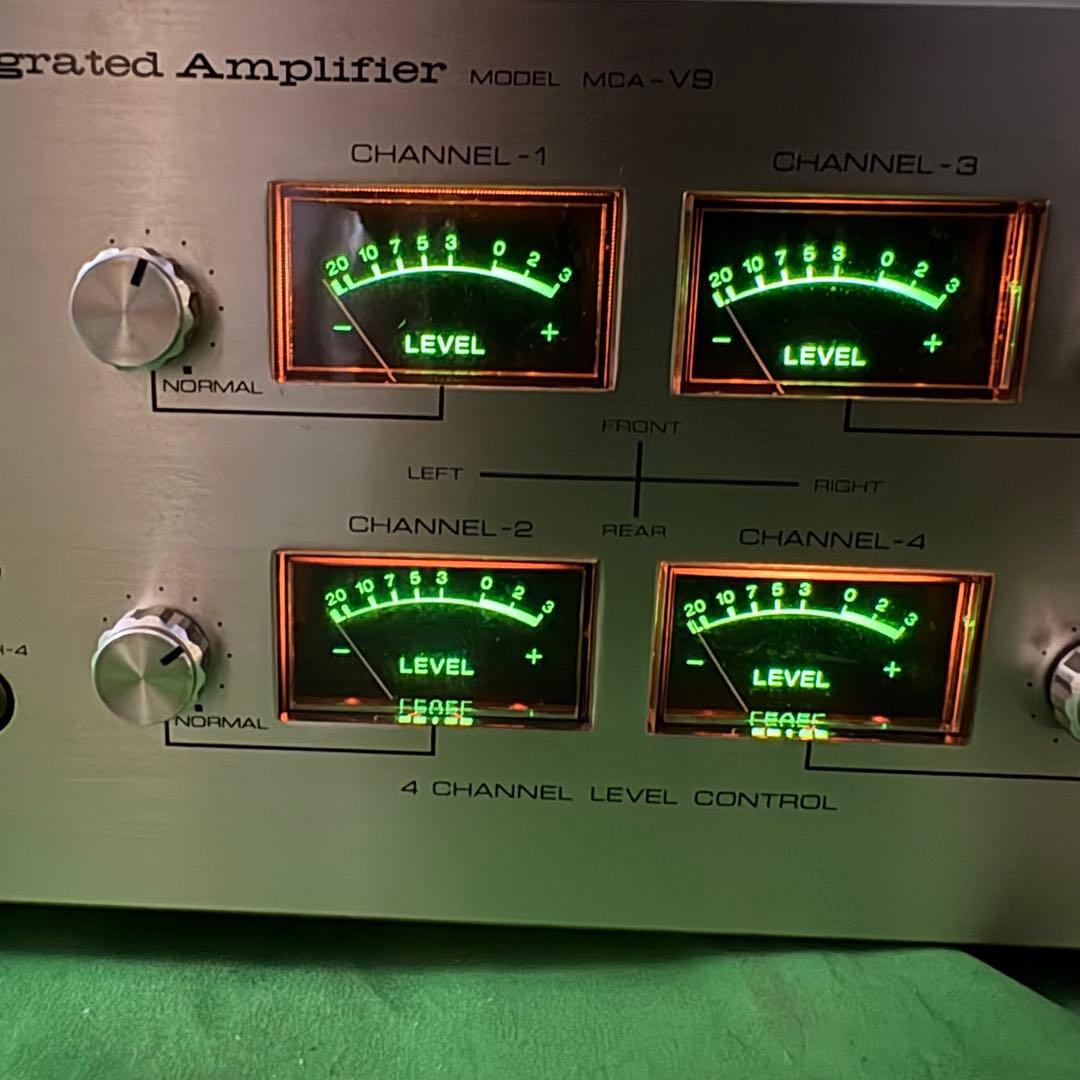 Victor MCA-V9 4ch アンプ クアドラフォニック ビクター
