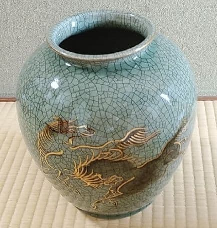 相馬焼　壺