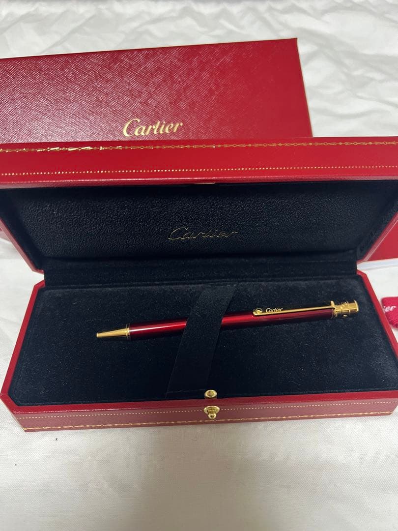 【美品】Cartier サントス ボールペン