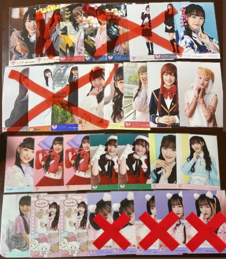 音嶋莉沙 生写真 コンプ まとめ売り バラ イコラブ 28コンプ 91枚