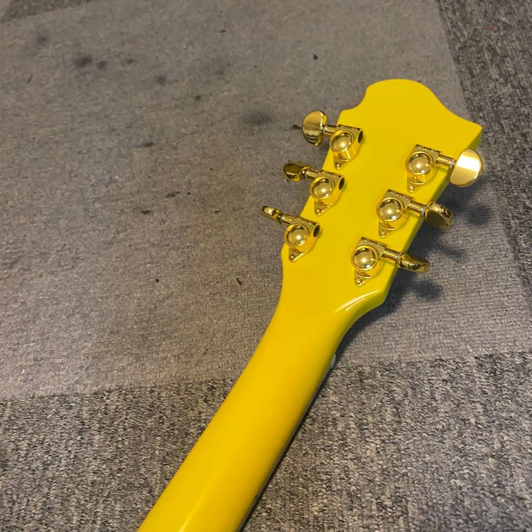 X JAPAN hideシグネチャータイプ コンポーネントギター イエローハート