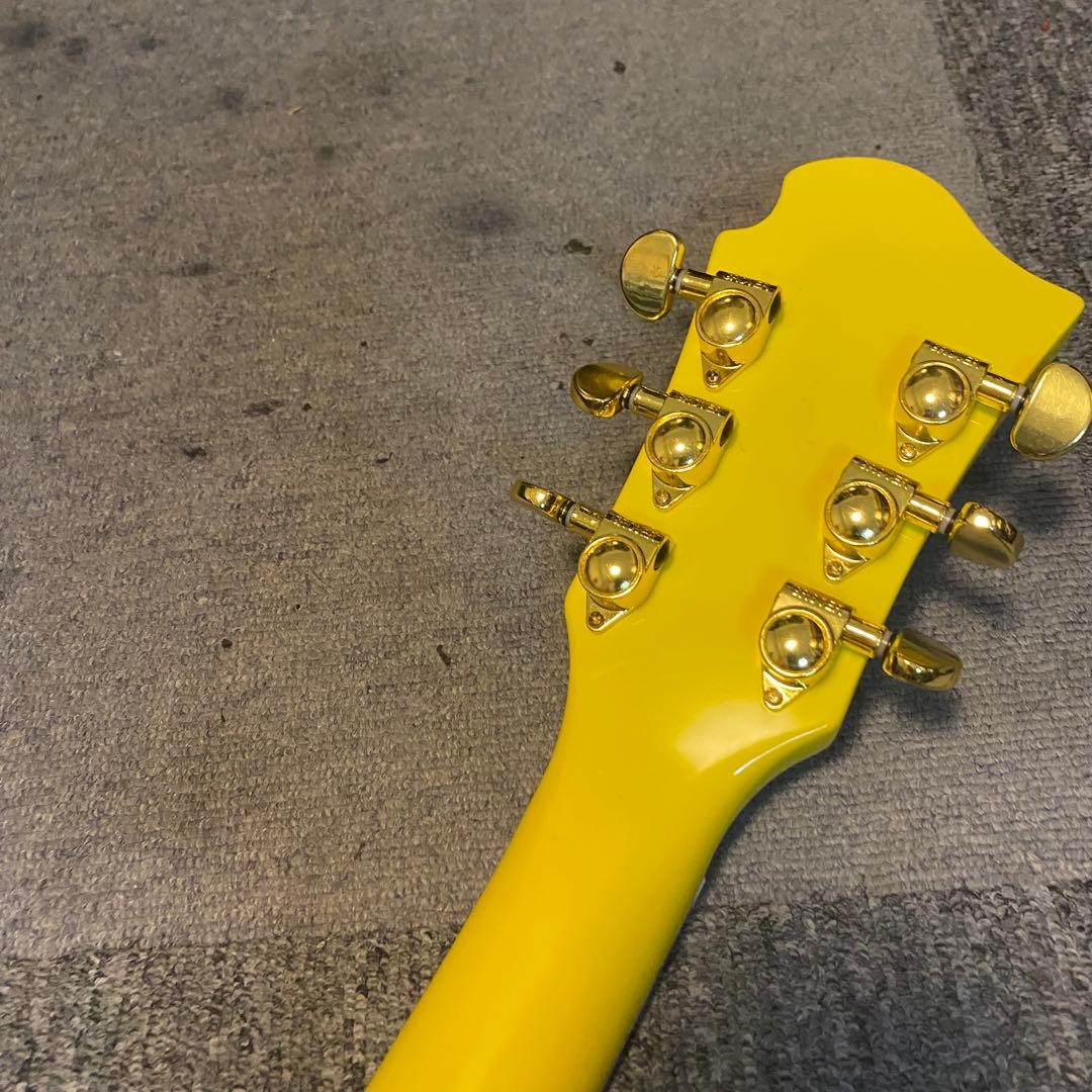 X JAPAN hideシグネチャータイプ コンポーネントギター イエローハート