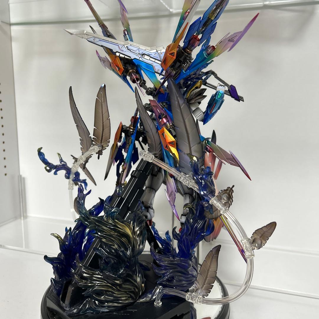 ガンプラ　塗装済み完成品　ウィングガンダムゼロ ew グラデーション塗装