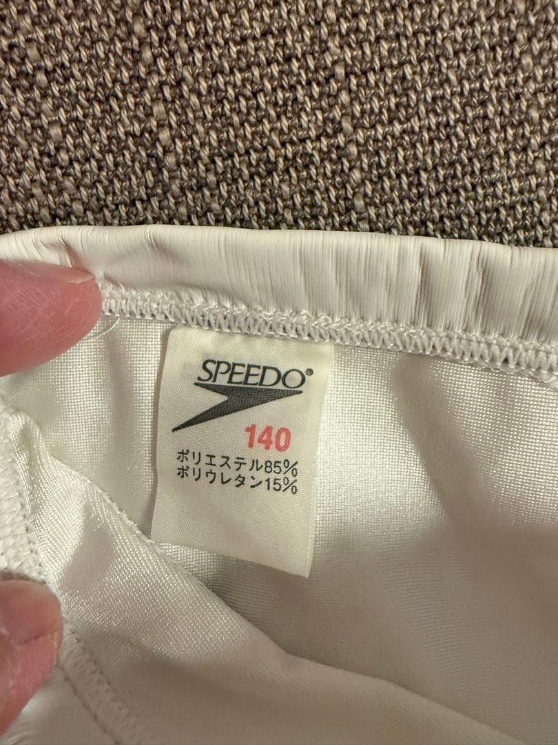 SPEEDO 競泳水着 ホワイト ポロパン