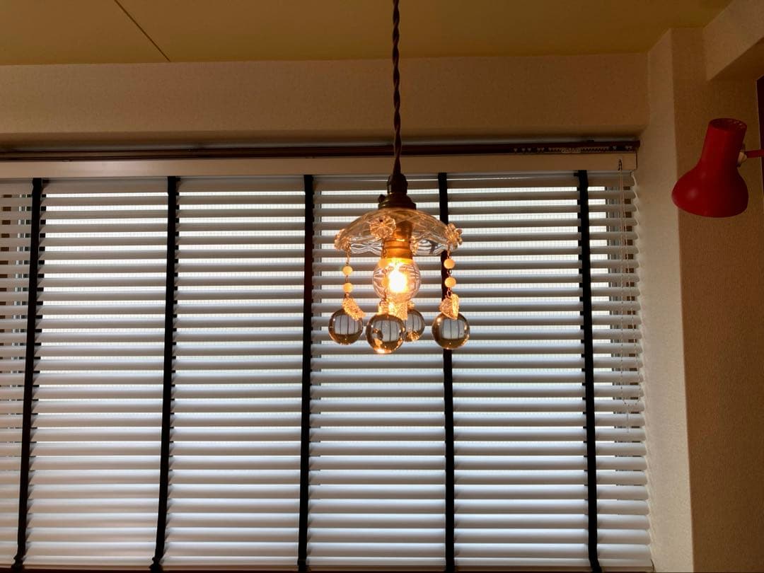 （専用）ミニシャンデリア　【りんご】　19世紀　フランス　アンティーク　シェード