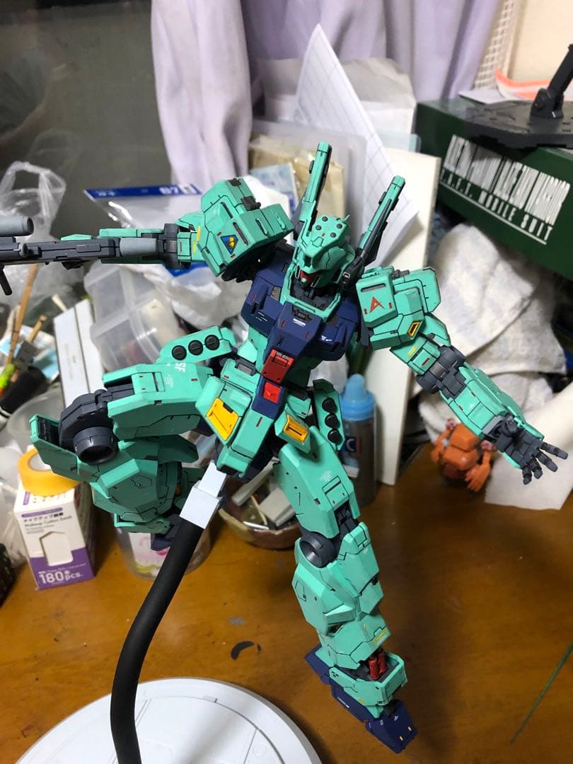 海外製プラモデル　ジェダ　アムロ専用機 アヤタネ