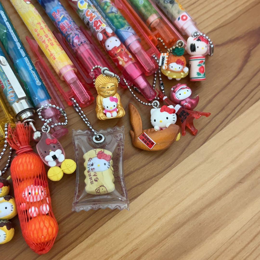 ハローキティ ボールペン シャープペン 地域限定16本セット