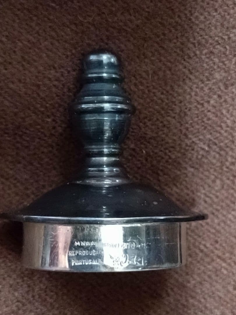 MNAA　ポルトガル　国立古美術博物館　シルバー金属製円筒形工芸品