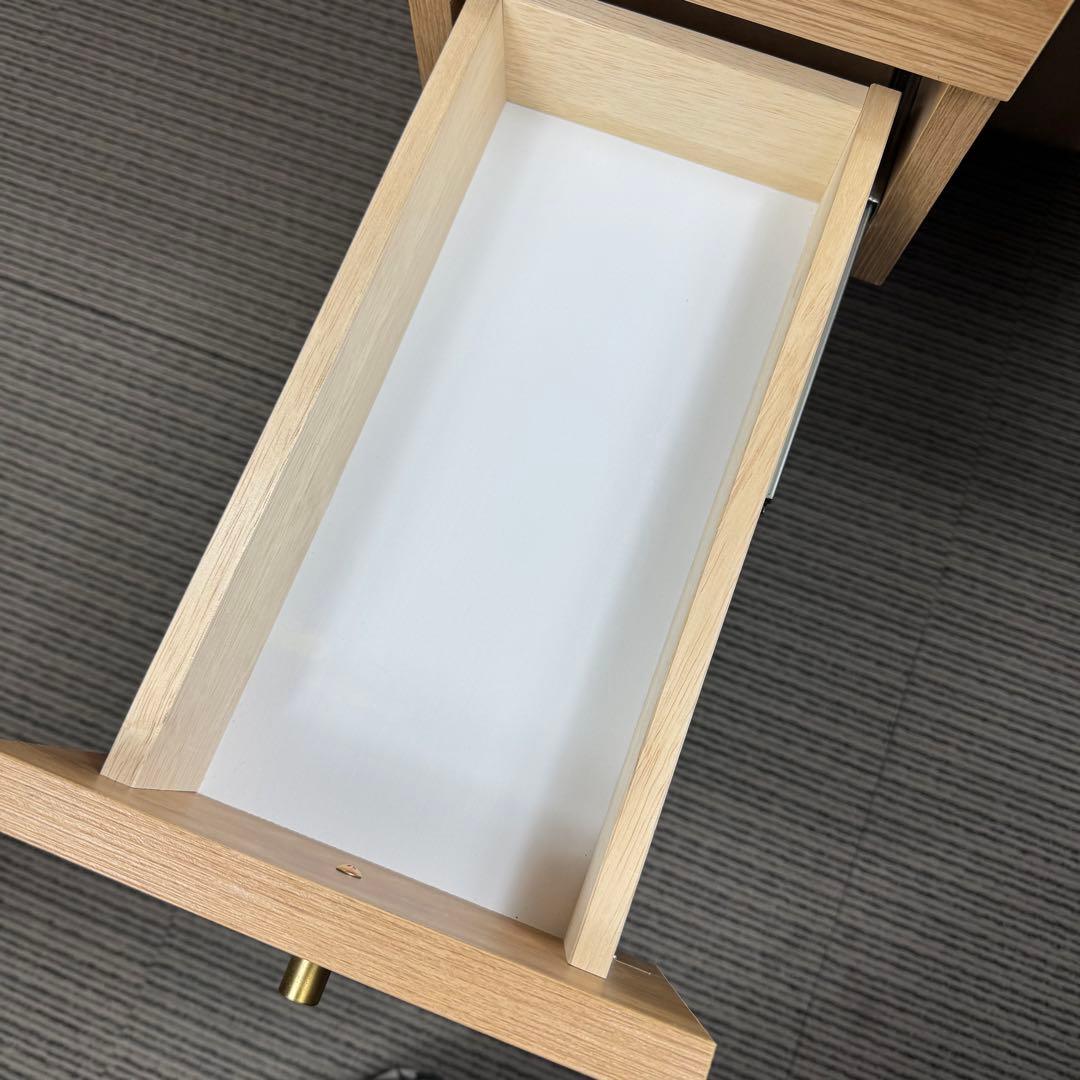 LOWYA ロウヤ ドレッサーデスク 鏡付き 引き取り値引き有り