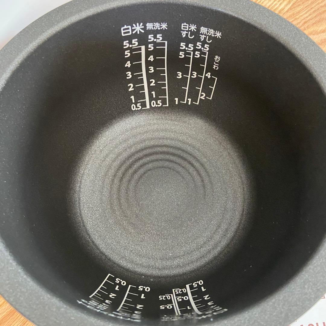 もも東芝 2025年モデル炊飯器 5.5合炊き RC-10HGX(W)