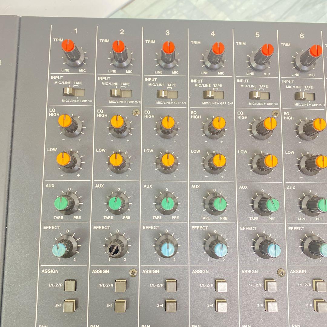 TASCAM M-108　8チャンネル入力アナログミキサー