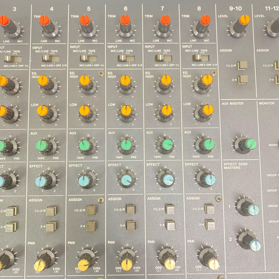TASCAM M-108　8チャンネル入力アナログミキサー