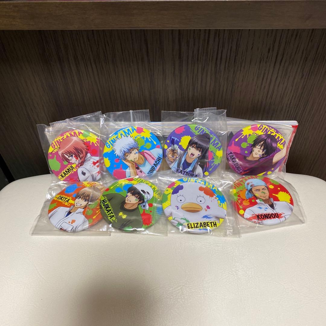 日*0様 銀魂 缶バッジ 8個セット