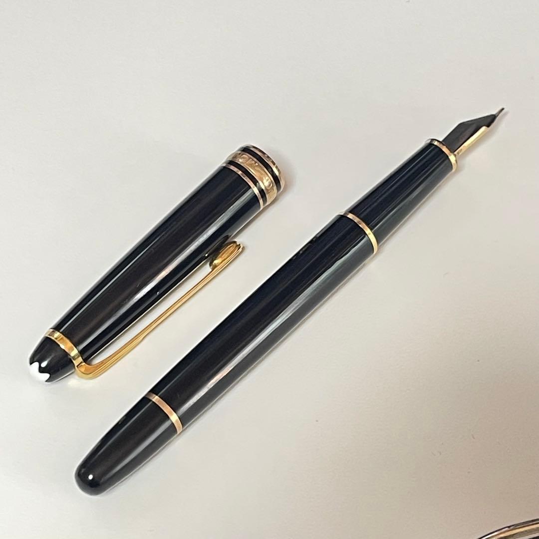 【実用品】モンブラン マイスターシュテュック 146 万年筆 14K 洗浄済み