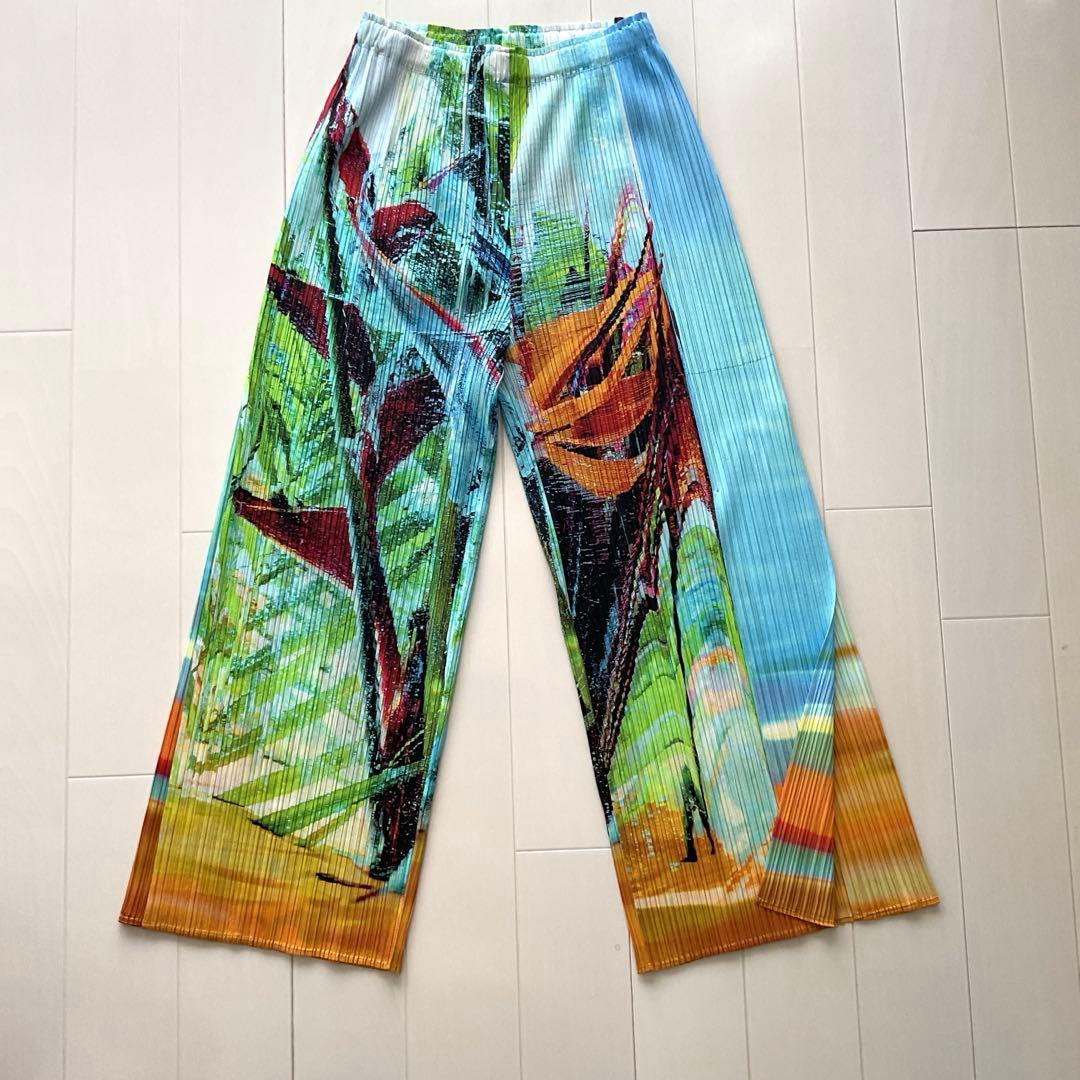 プリーツプリーズイッセイミヤケ　パンツ