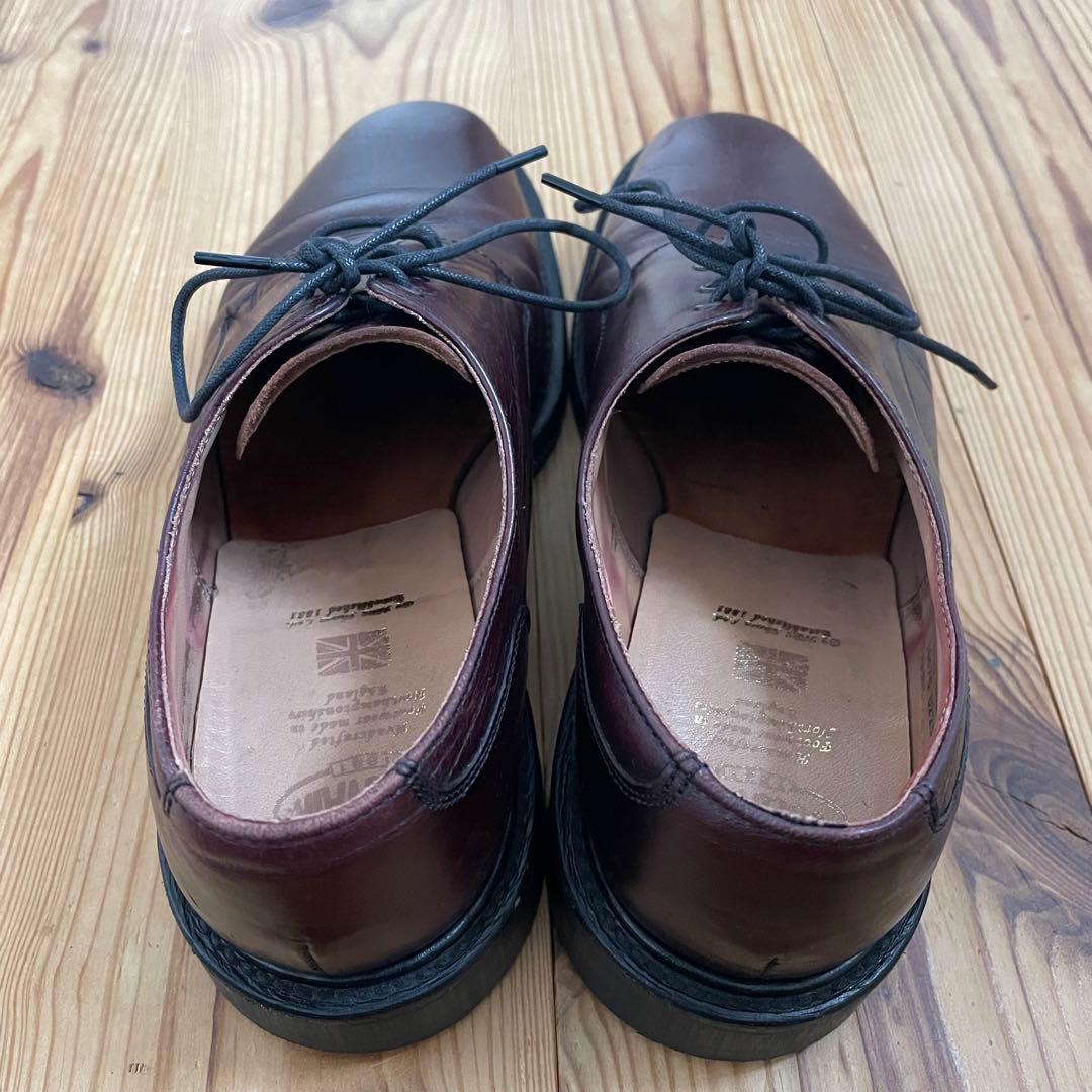 SOLOVAIR 4EYE プレーントゥ イングランド製 UK7.5 革靴