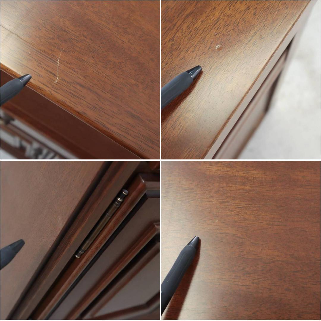 マルニ木工 地中海ロイヤル 電話台・FAX台68 No.5137 高級家具