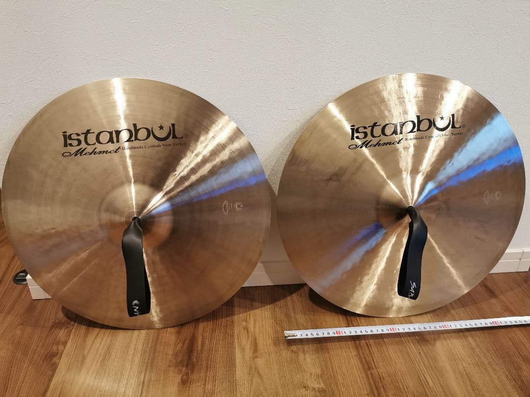 イスタンブールメメット 合わせシンバル 18インチ 手皮付き istanbul