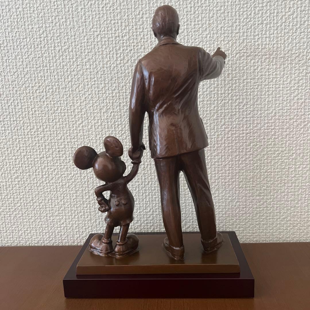 ウォルト・ディズニー&ミッキーマウス　　パートナーズ像