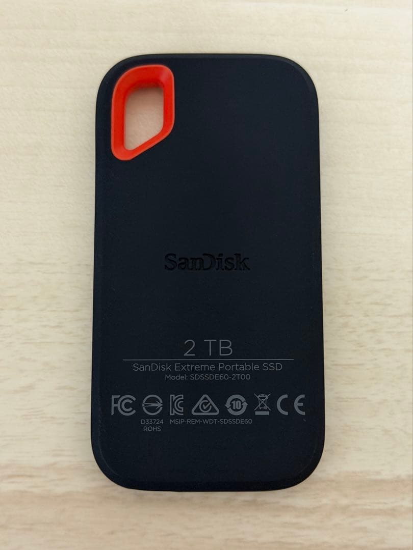 サンディスク ポータブルSSD 2TB USB3.1 Gen2