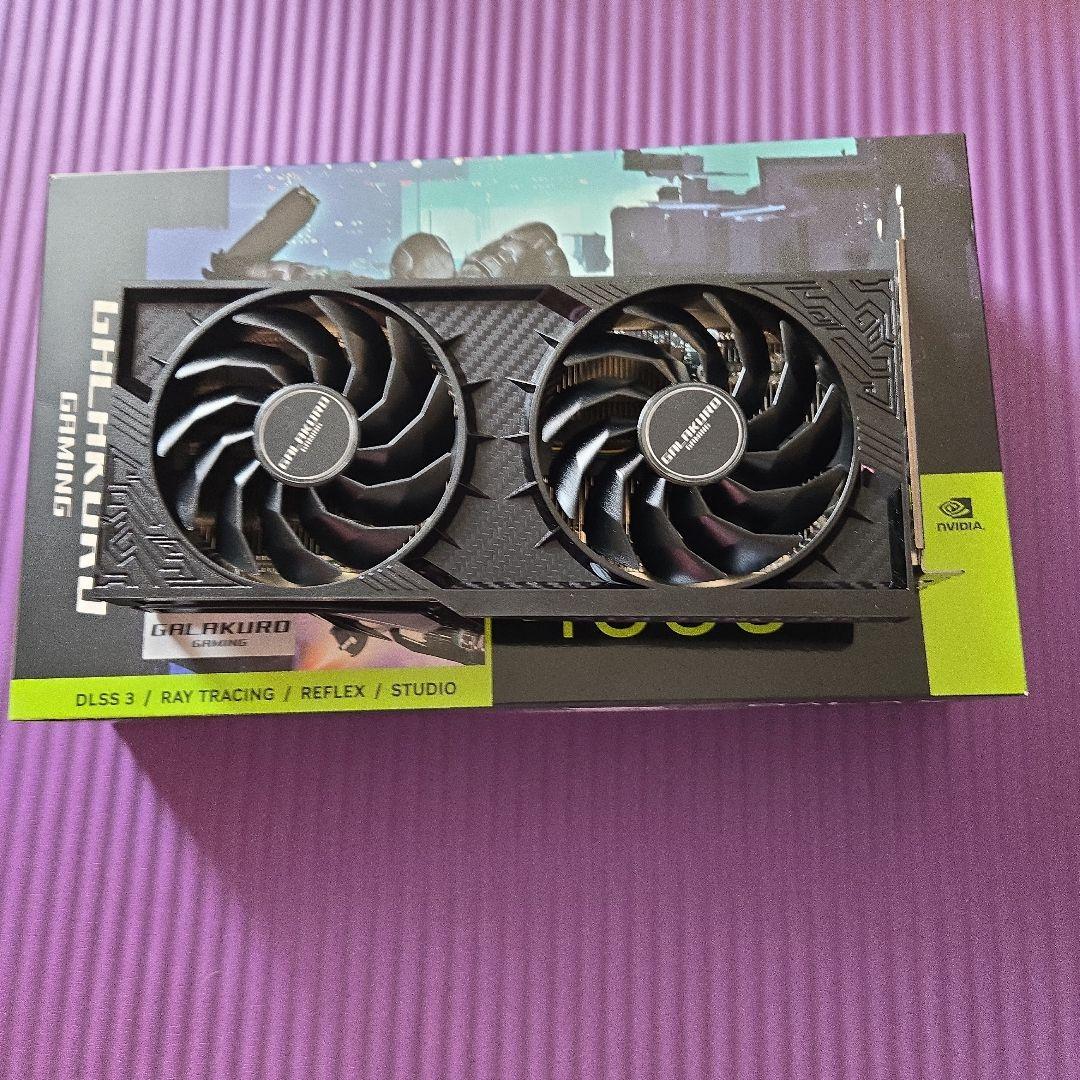 GALAKURO GeForce RTX 4060 Ti 8GB本体