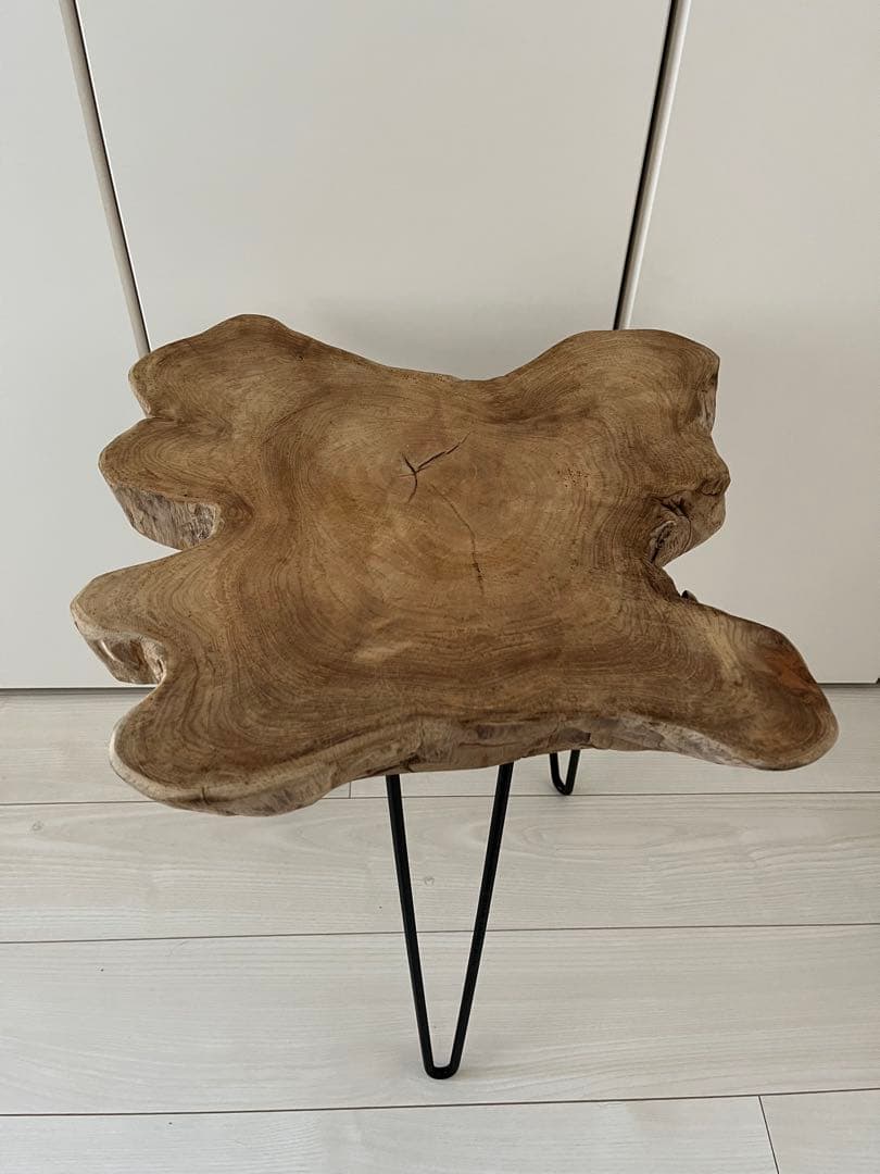 Antry アントリー Rustic Wood スターテーブル 無垢 チーク