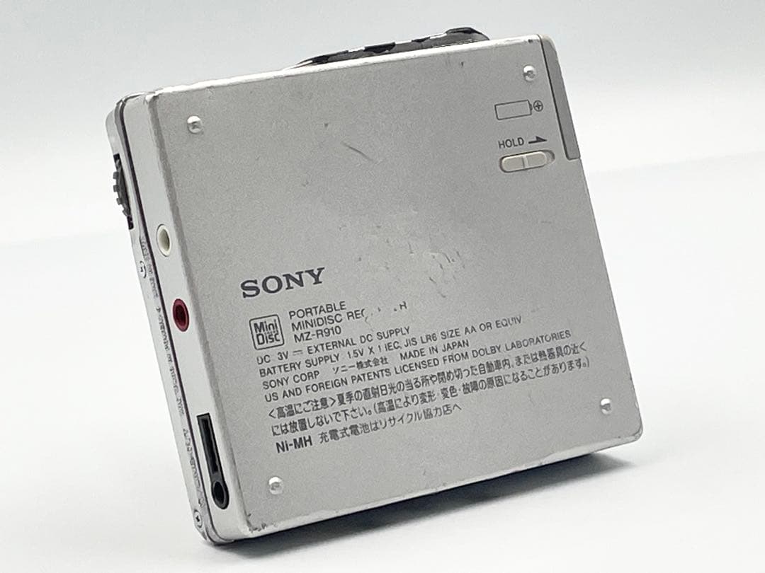 ジャンク　SONY MZ-R910 MD Walkman MDレコーダー