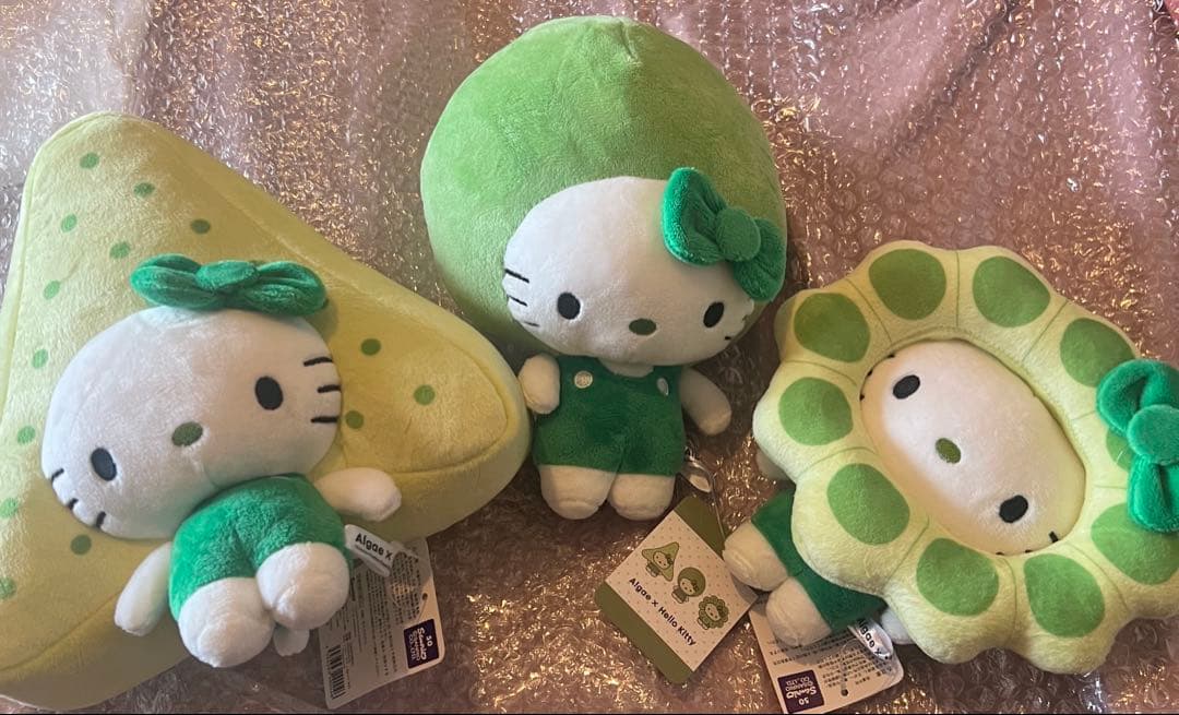 万博　藻キティ　ぬいぐるみ　サンリオ　kitty 日本館