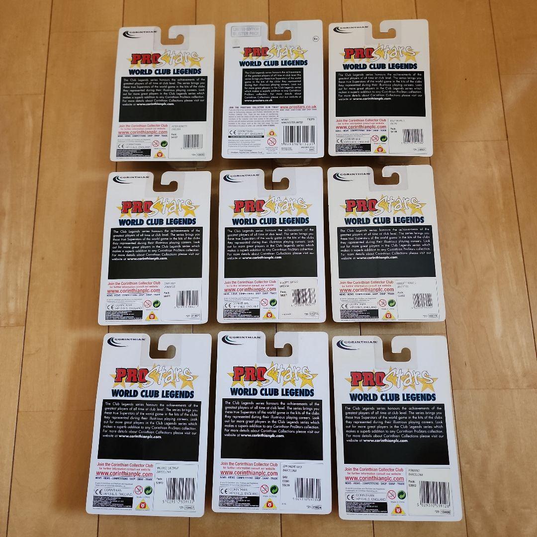 コリンシアン　ワールドレジェンド バッジョ　プラティニ 16体セット