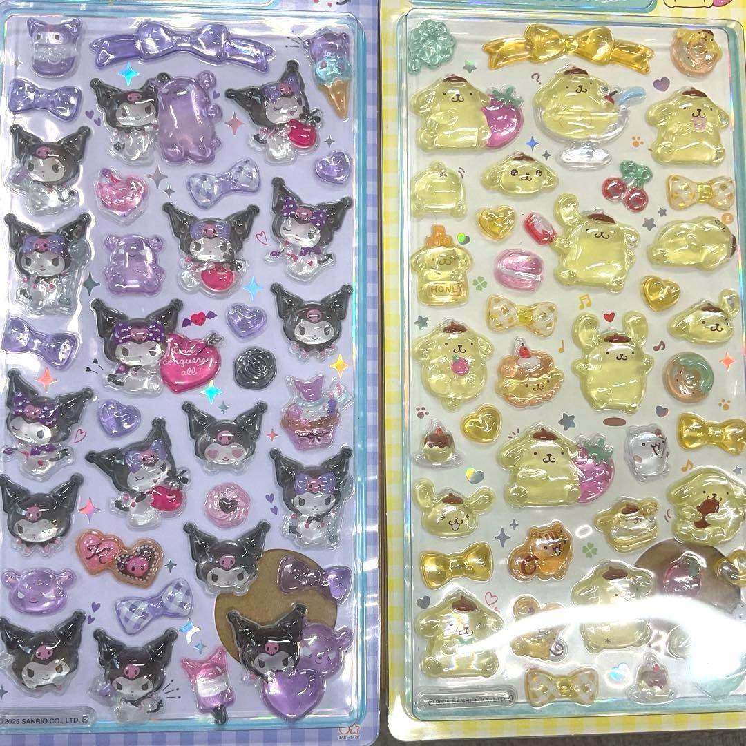 【国内正規品】新品未開封 サンリオ ボンボンドロップシール 7枚セット