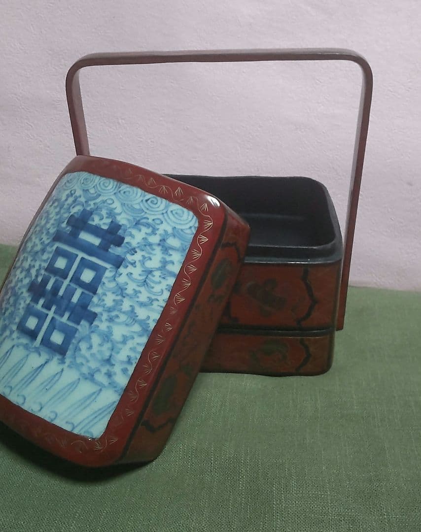 (61*Z234)*漆器 重箱 清朝 中国骨董品 茶道具陶芸