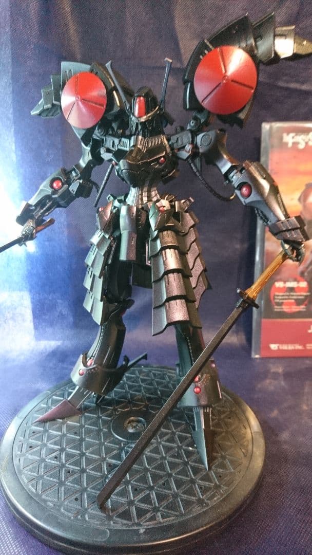 ボークス IMS 1/100 ファイブスター物語 黒騎士 塗装済完成品