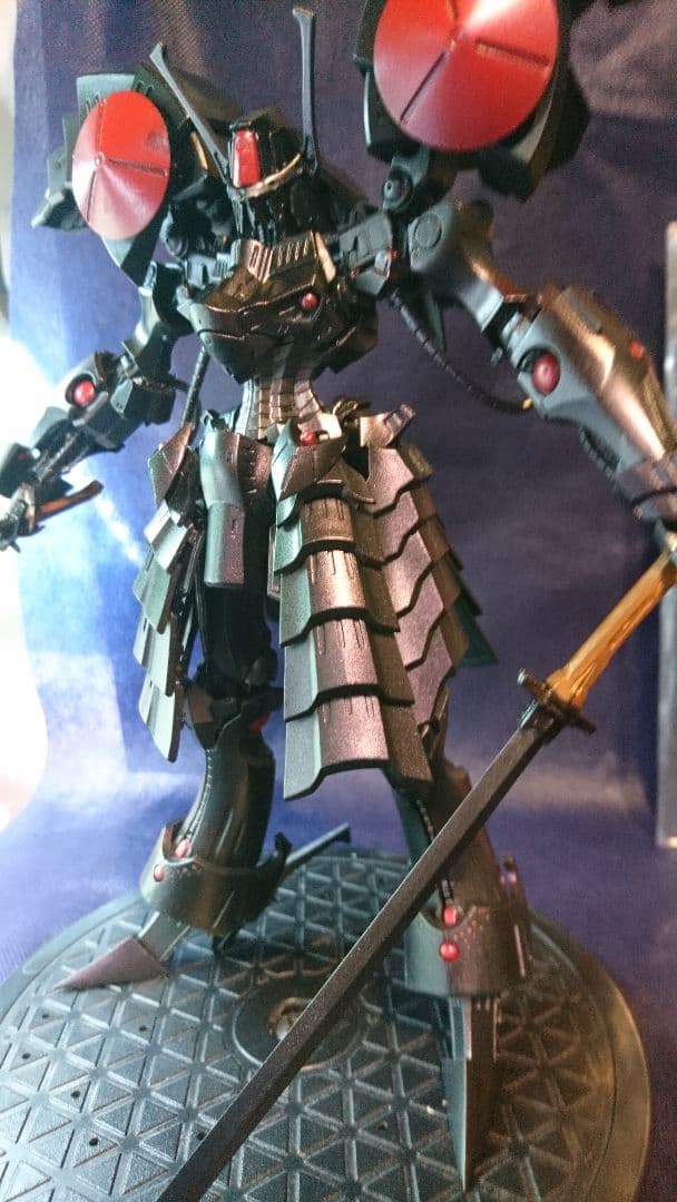 ボークス IMS 1/100 ファイブスター物語 黒騎士 塗装済完成品