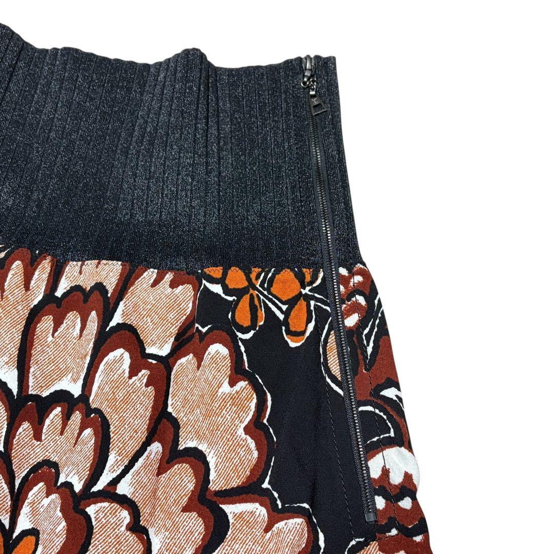 LOUIS VUITTON ルイヴィトン 花柄 スカート 34