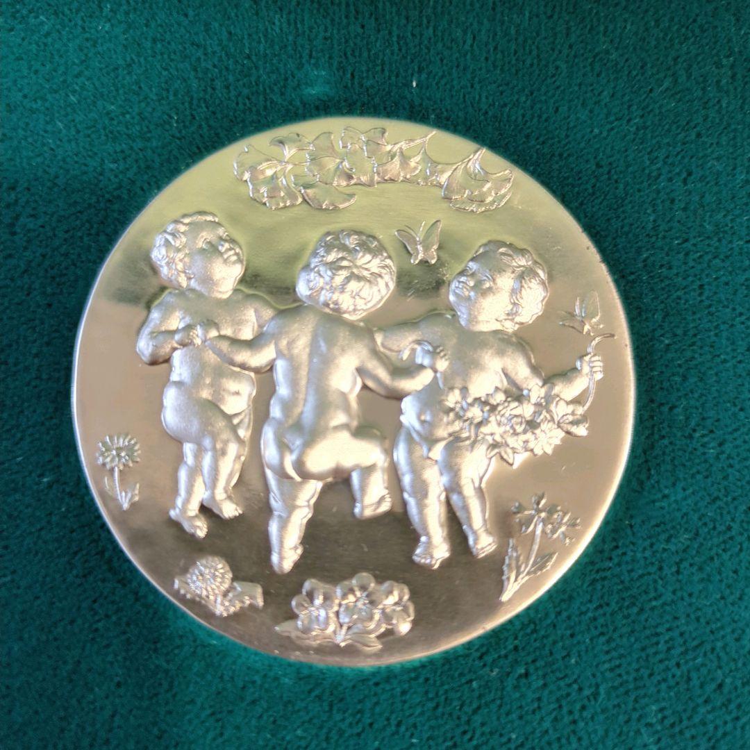 【匿名配送】国際花と緑の博覧会　記念貨幣発行記念メダル