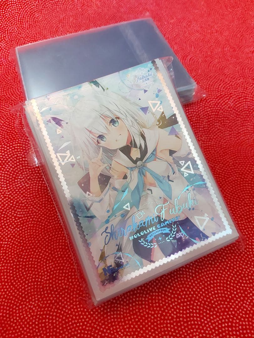 白上フブキ 風林火山 ホロライブ　デッキケース　スリーブ　未使用品