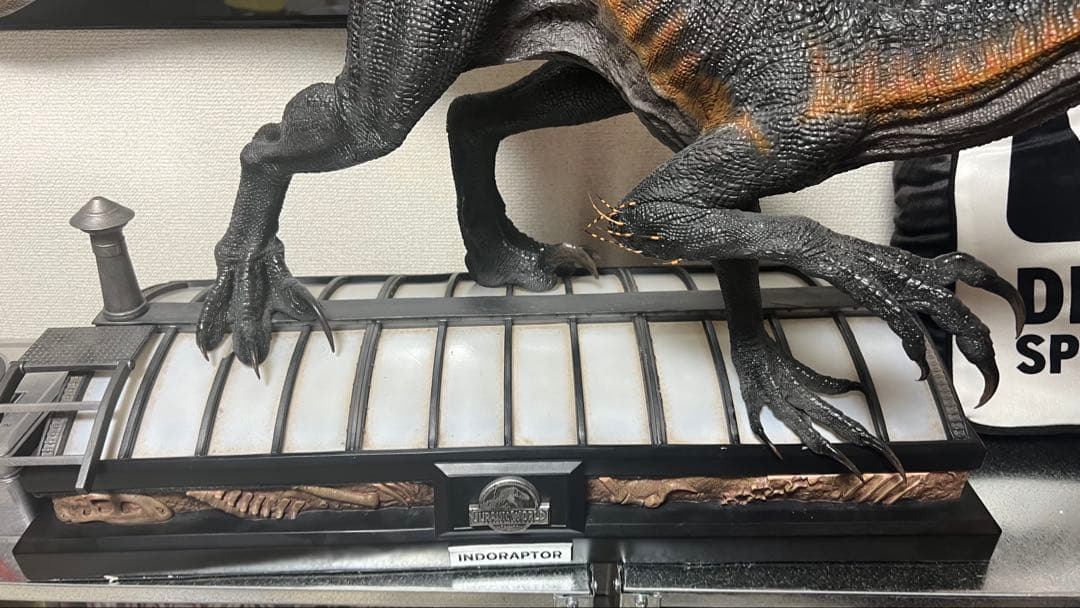 【1/5まで出品】プライム1スタジオ　ジュラシックワールド炎の王国インドラプトル