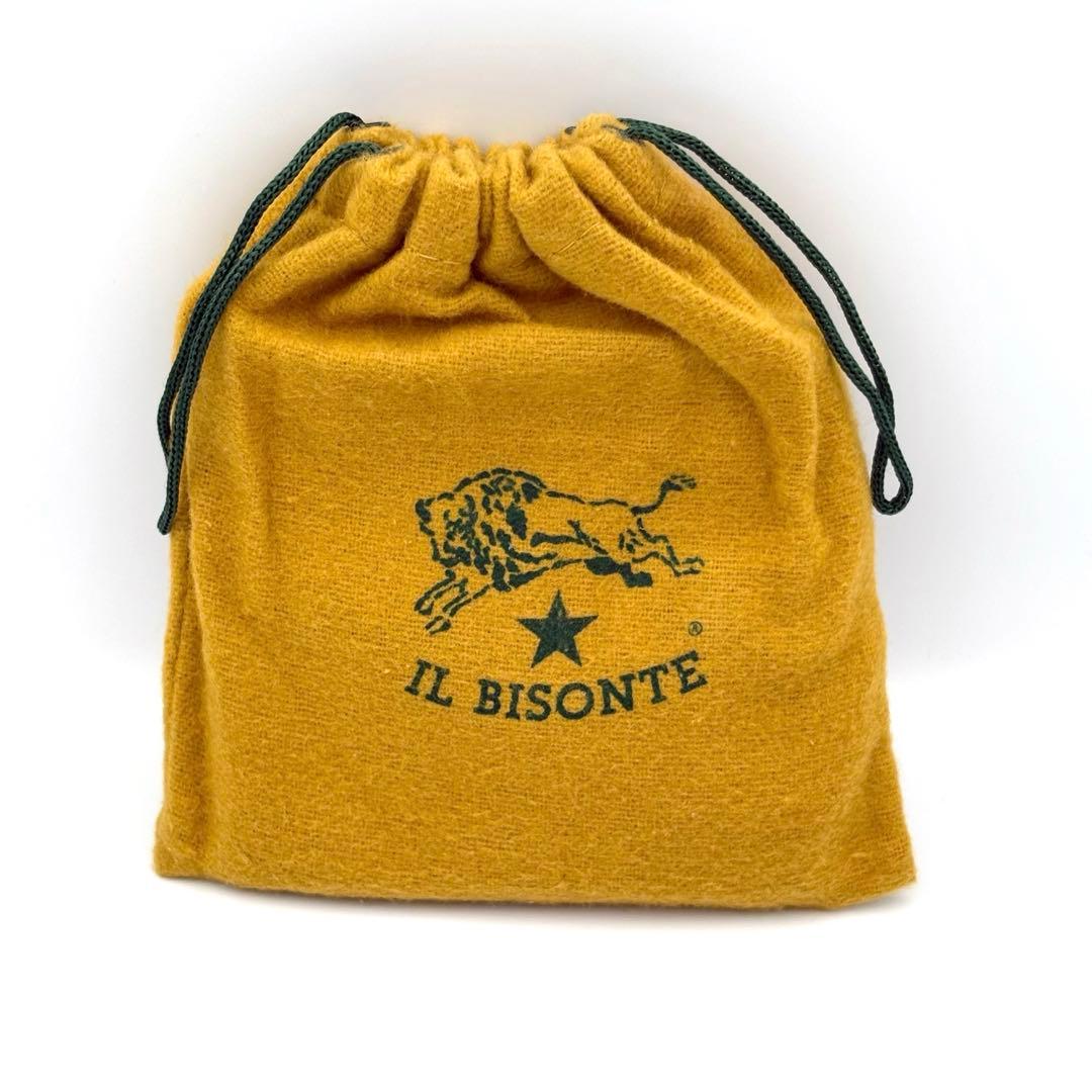 IL BISONTE イルビゾンテ 二つ折り財布　ヌメ　定番　ウォレット 美品